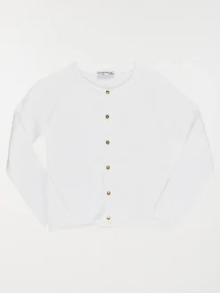 Gilet basique blanc fille (3-12A)
