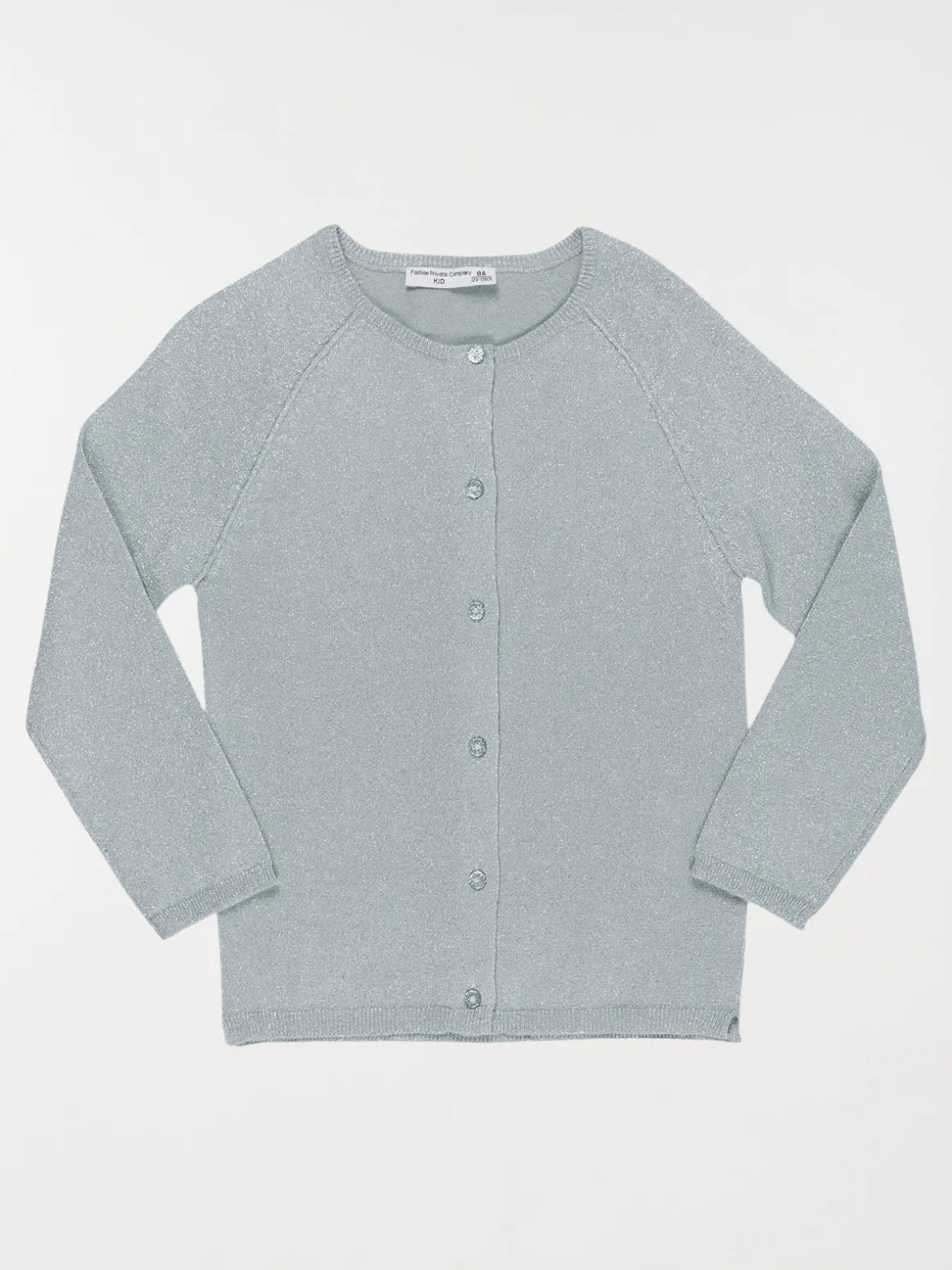 Gilet basique boutonné fille (3-12A)
