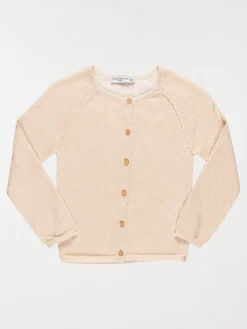 Gilet basique écru fille (3-12A)