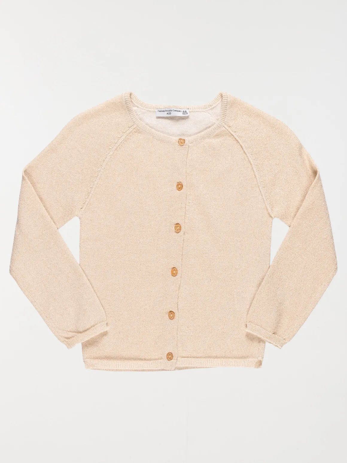 Gilet basique écru fille (3-12A)