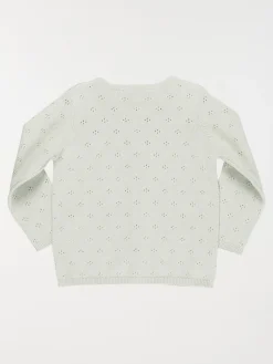 Gilet boutonné baby blue fille (3-36M)