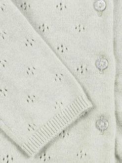 Gilet boutonné baby blue fille (3-36M)