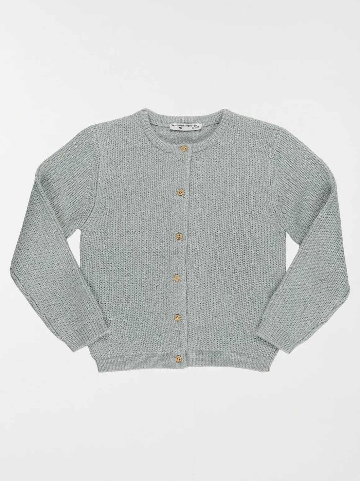 Gilet boutonné fille (3-12A)