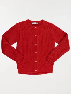 Gilet boutonné red US fille (3-12A)