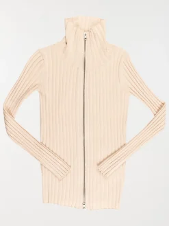 Gilet col montant zippé fille (XXS-M)
