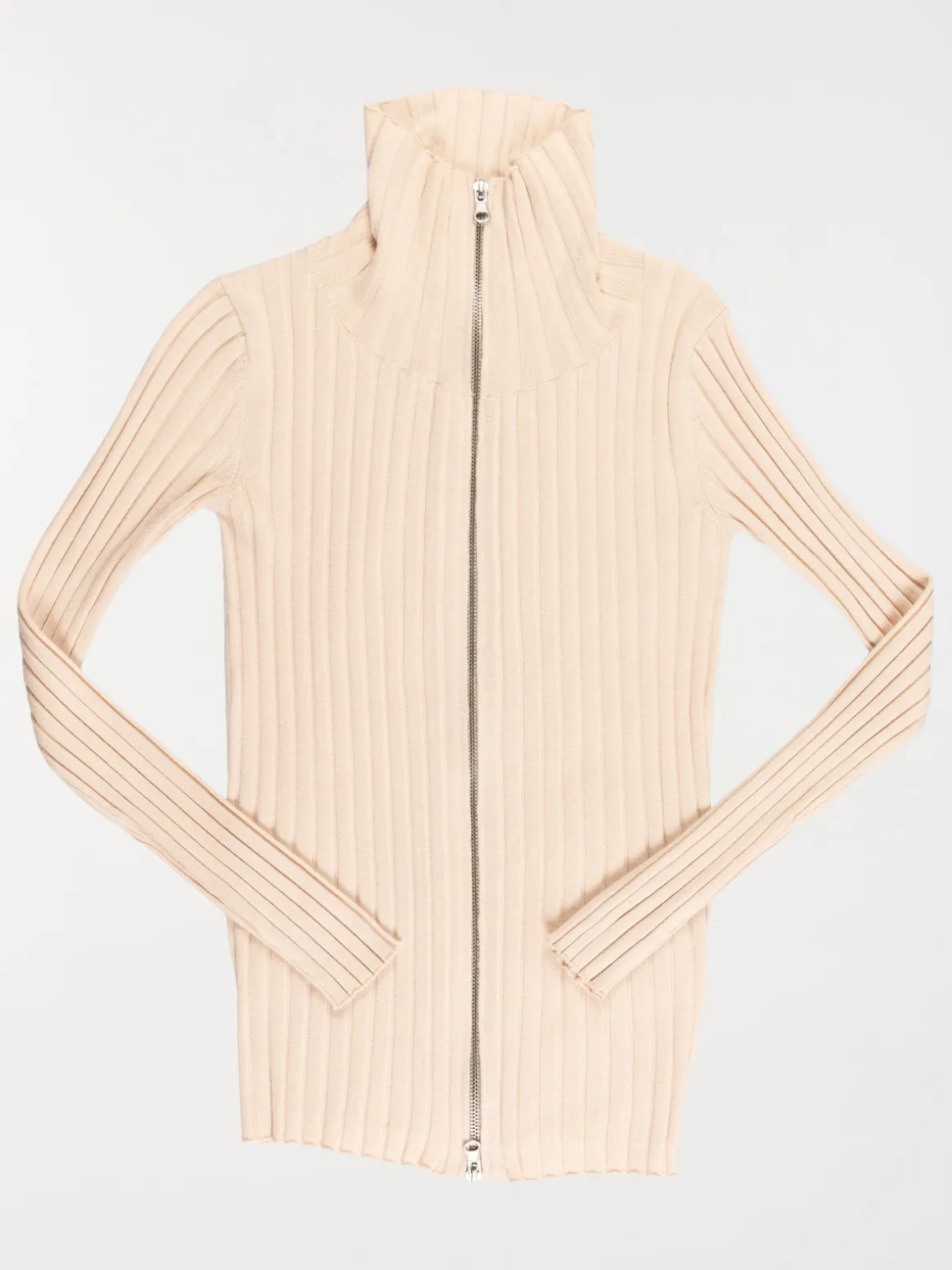 Gilet col montant zippé fille (XXS-M)