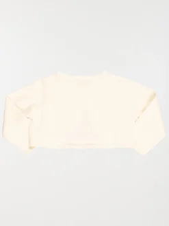 Gilet court ecru fille (3-36M)