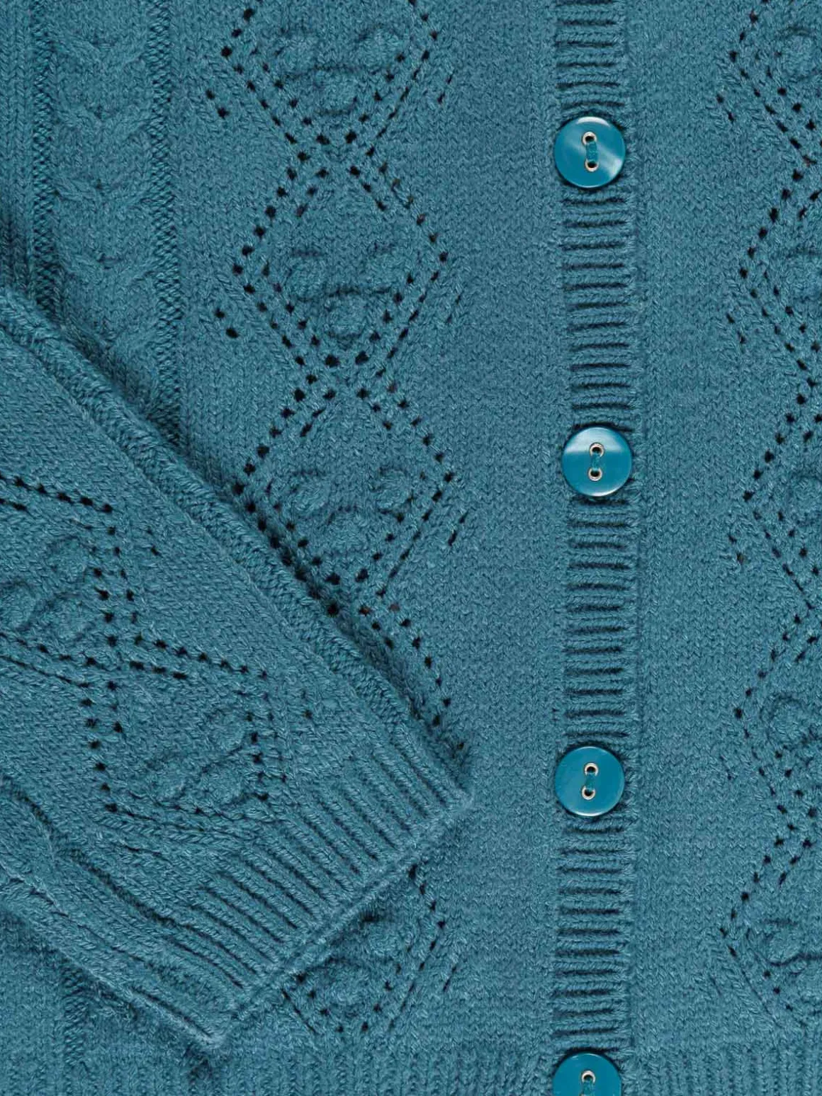Gilet maille fantaisie fille (3-12A)