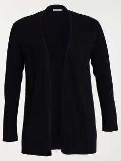 Gilet noir grande taille femme