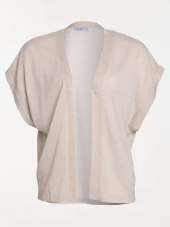Gilet ouvert grande taille femme