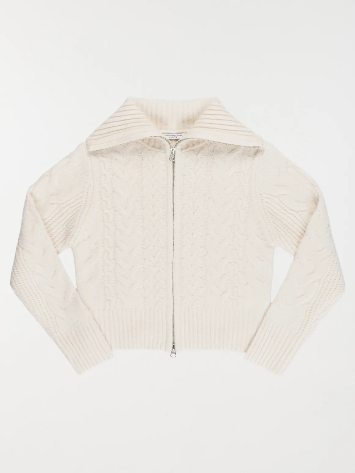 Gilet torsadé coquille fille (XXS-M)