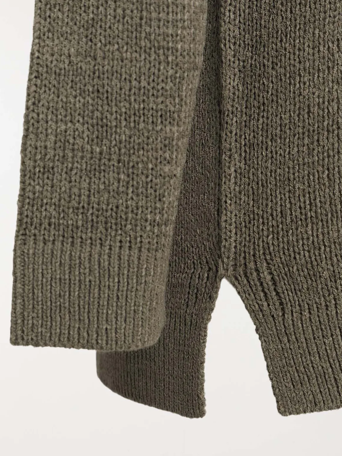 Gilet vert sombre grande taille femme