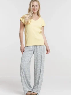 Haut de pyjama golden haze femme