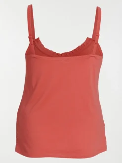 Haut de pyjama grande taille femme
