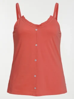 Haut de pyjama grande taille femme