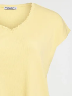 Haut de pyjama grande taille femme
