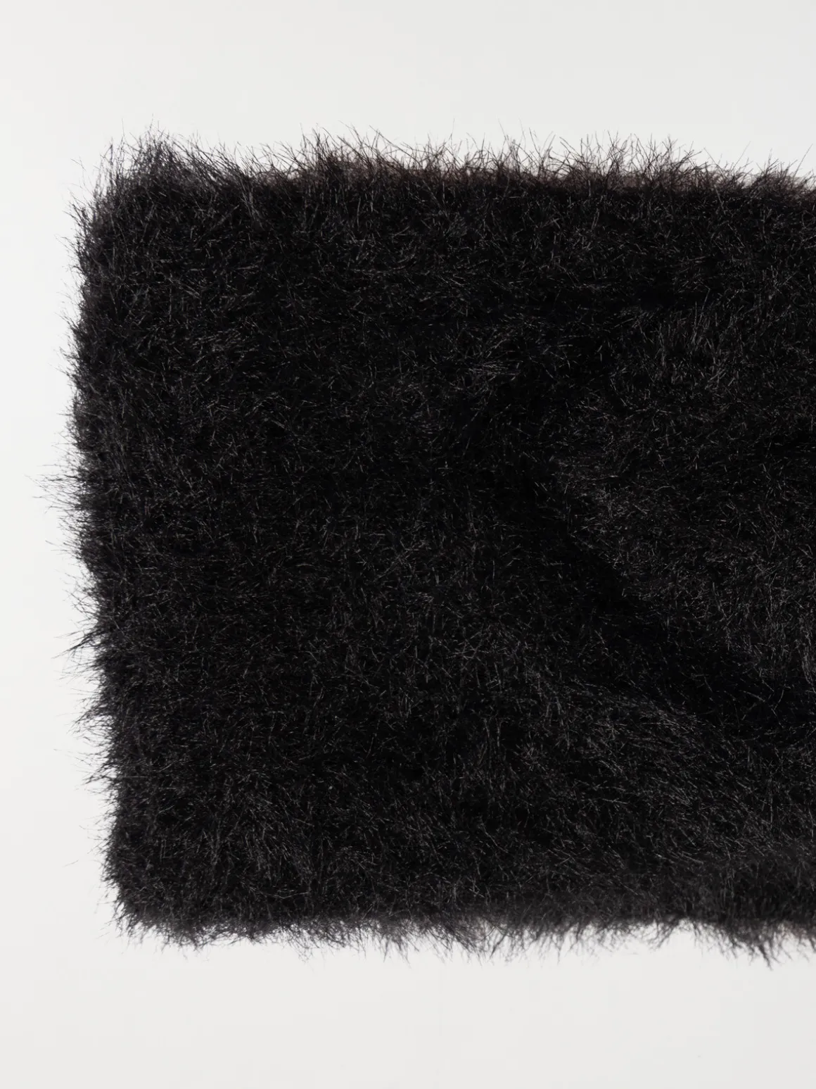 Headband tout doux noir femme