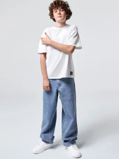 Jean baggy double stone garçon (XXS-M)