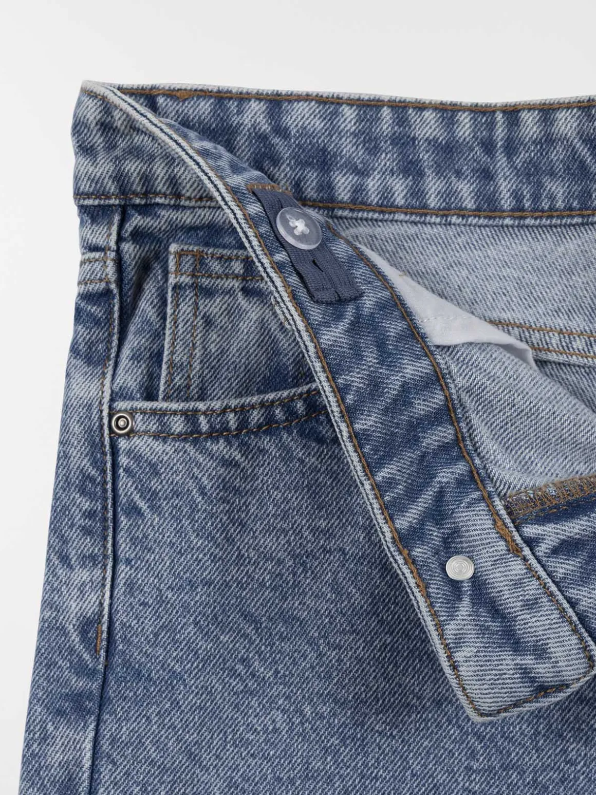 Jean baggy double stone garçon (XXS-M)