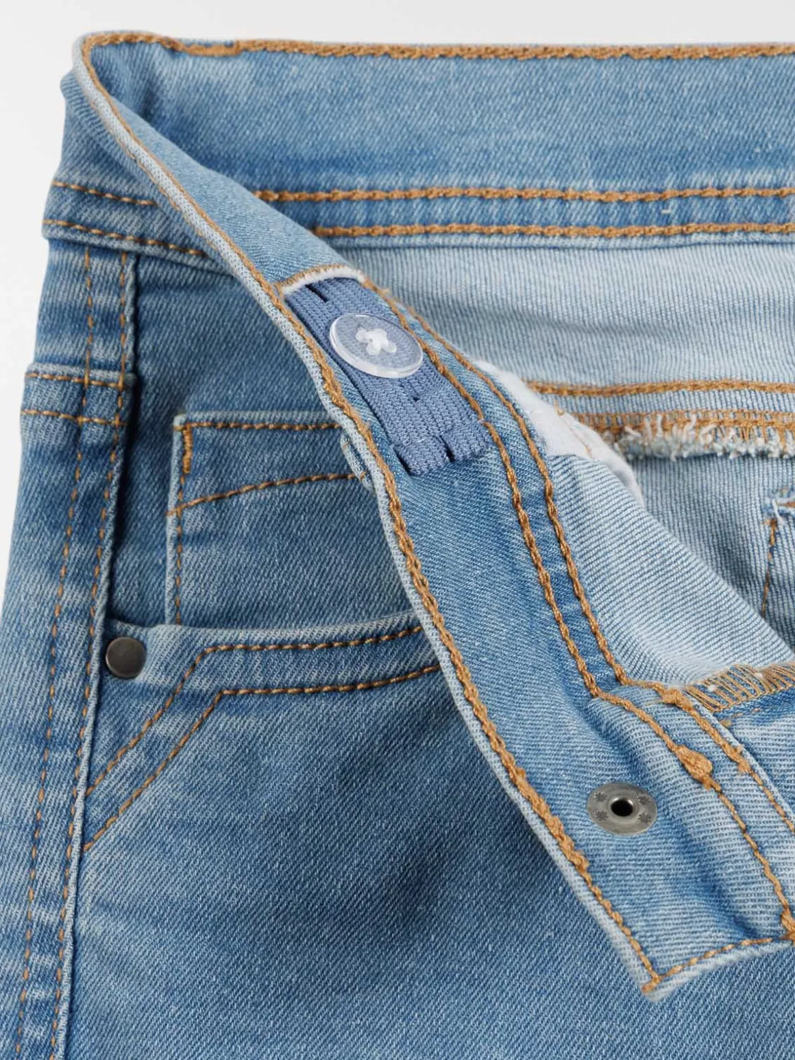 Jean bleached slim fille (3-12A)