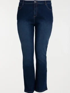 Jean bootcut brut grande taille femme