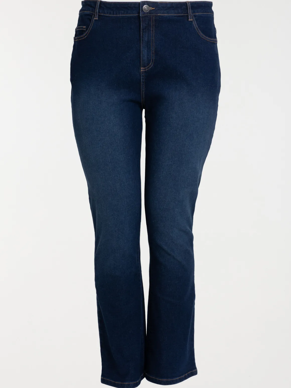 Jean bootcut brut grande taille femme