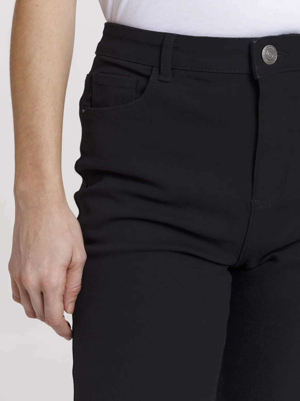 Jean bootcut noir femme