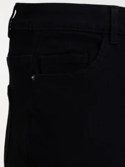 Jean bootcut noir grande taille femme
