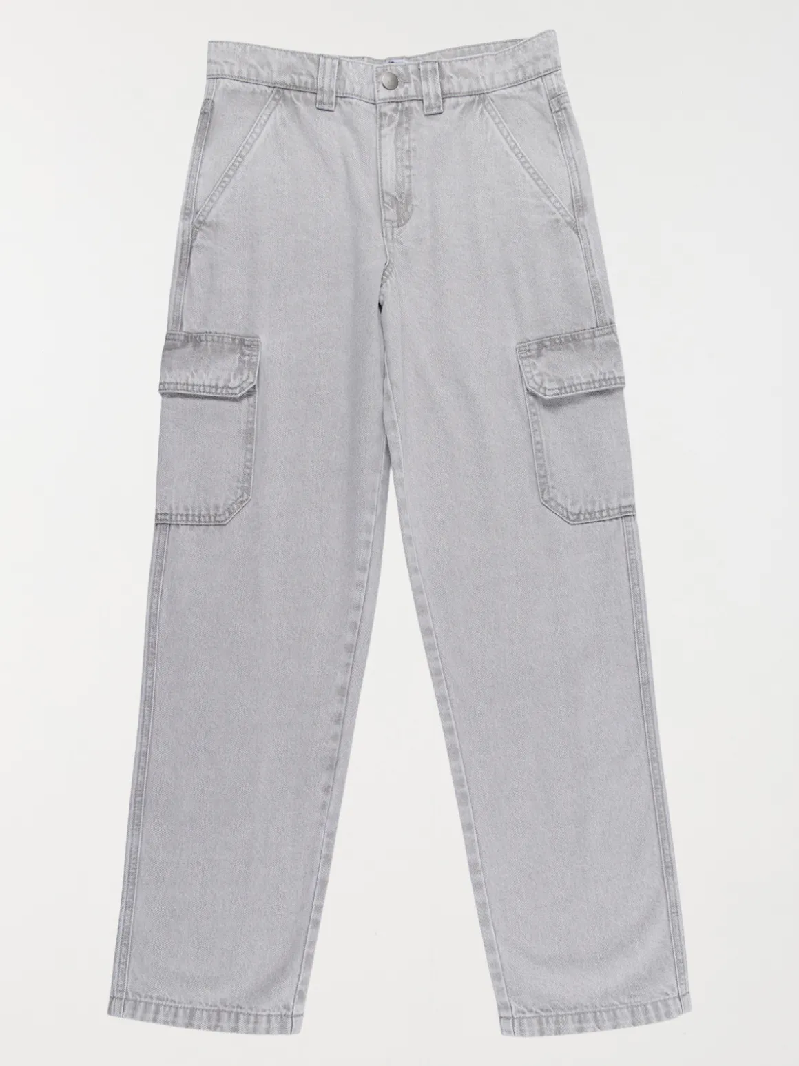 Jean cargo gris bleach garçon (XXS-M)