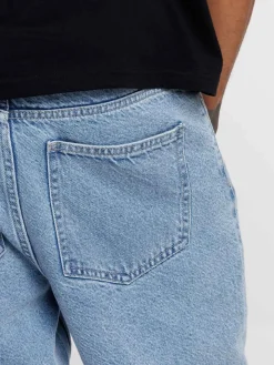Jean coupe regular double stone homme