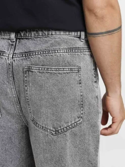 Jean coupe regular gris homme