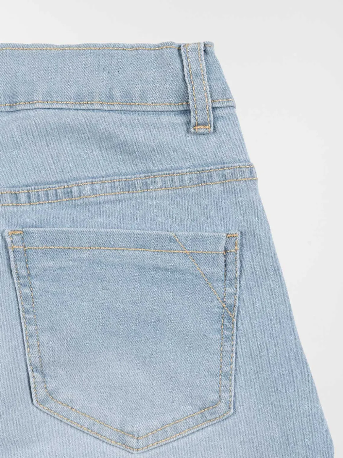 Jean flare bleached fille (XXS-M)
