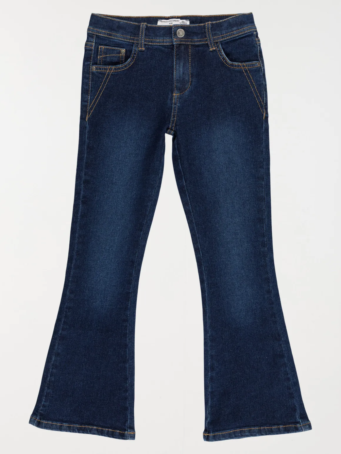 Jean flare brut fille (3-12A)
