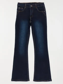 Jean flare brut fille (XXS-M)