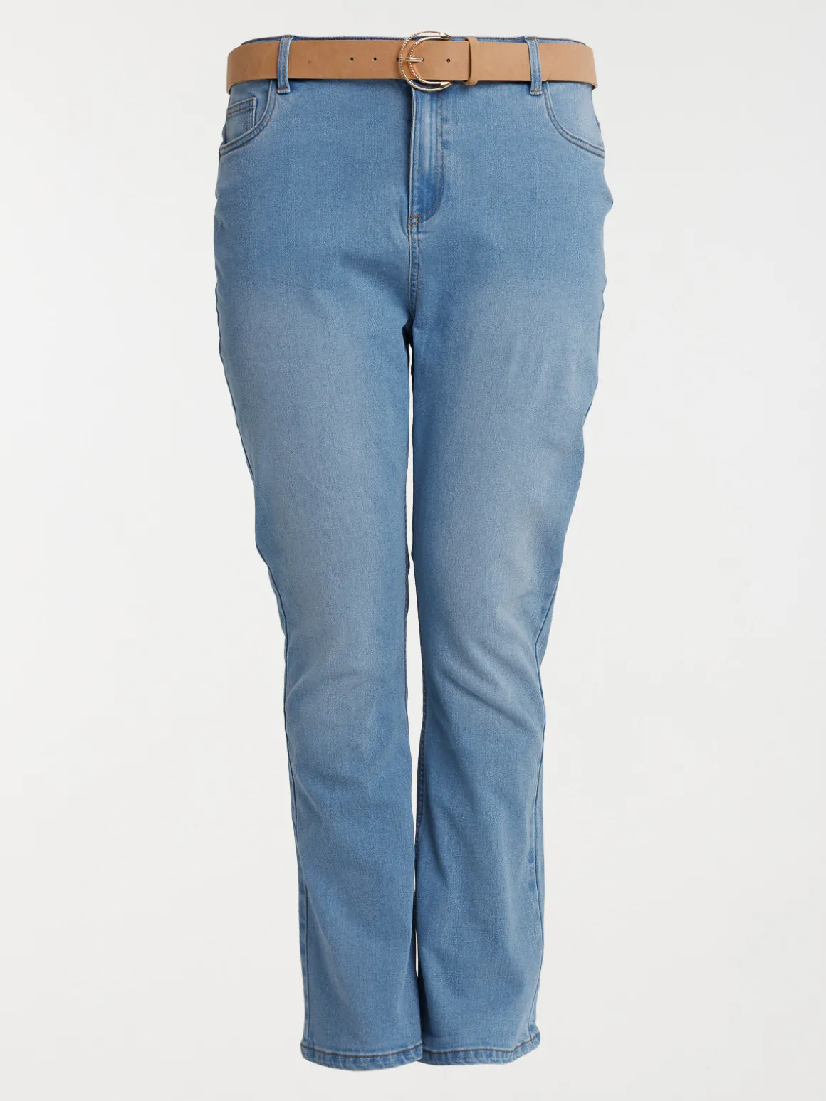 Jean flare grande taille femme