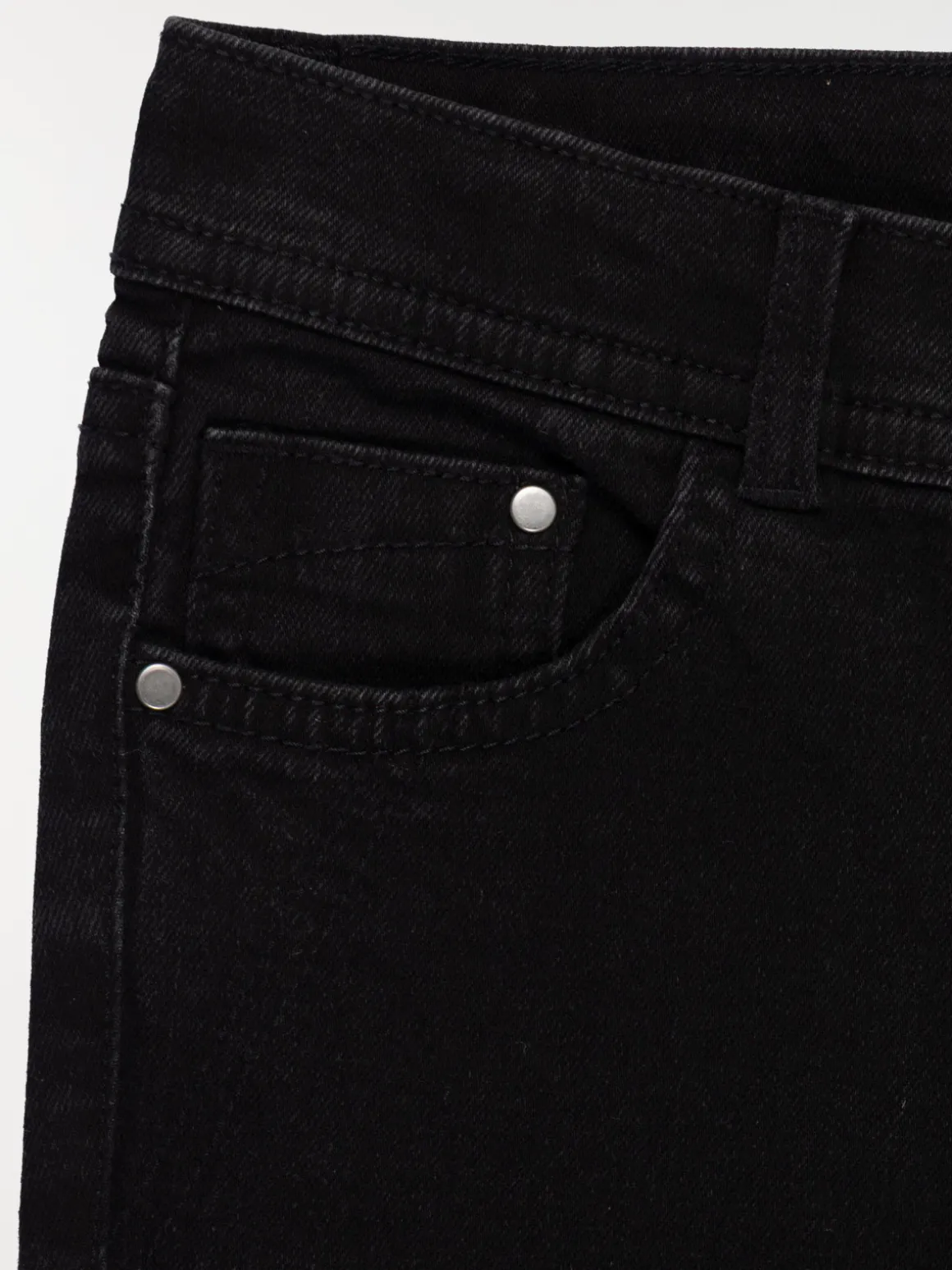Jean flare noir fille (3-12A)