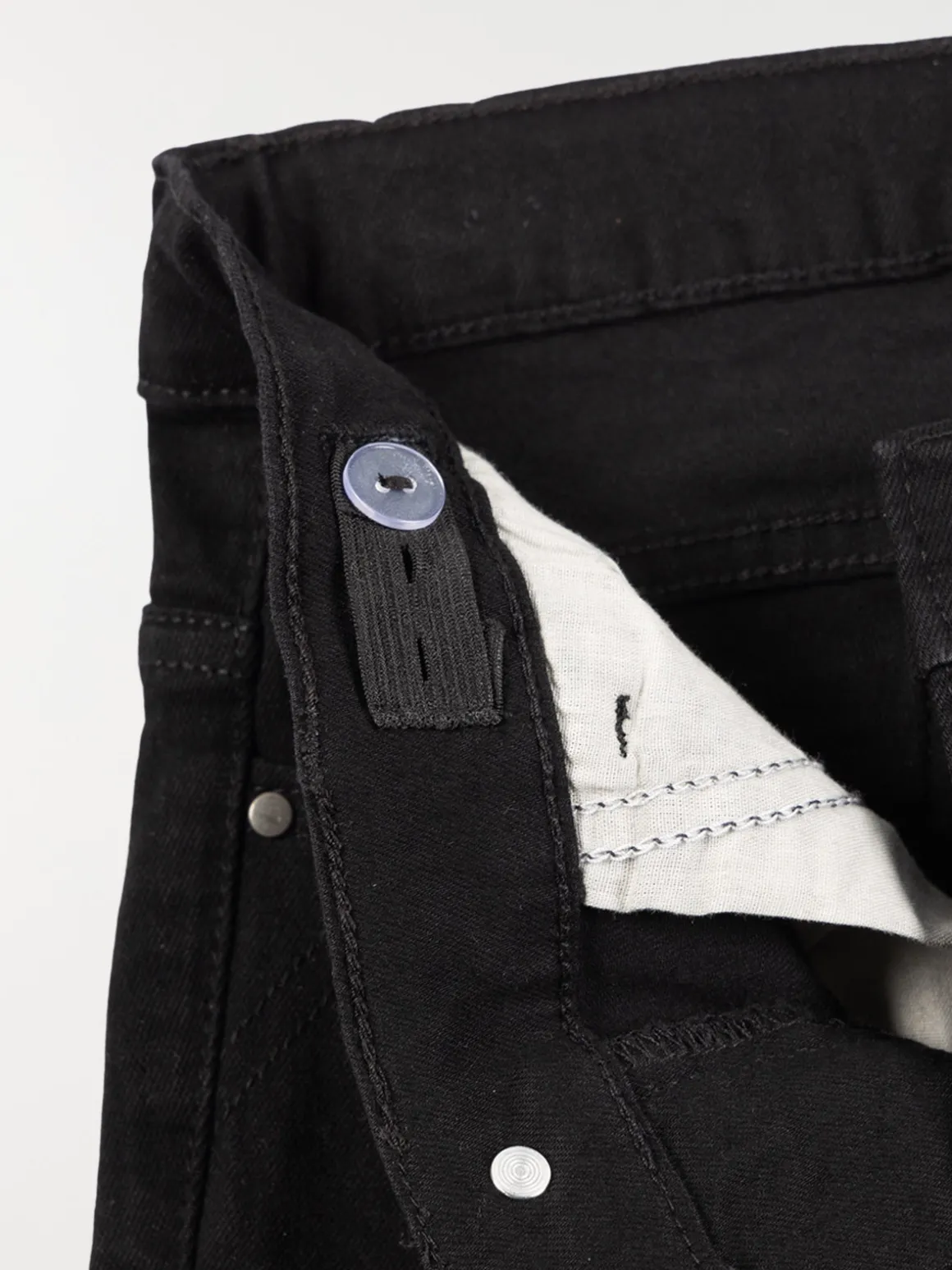 Jean flare noir fille (XXS-M)