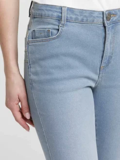 Jean push up skinny bleached femme