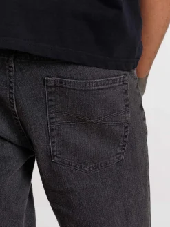 Jean regular gris homme
