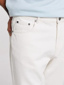 Jean regular homme coloris ivoire