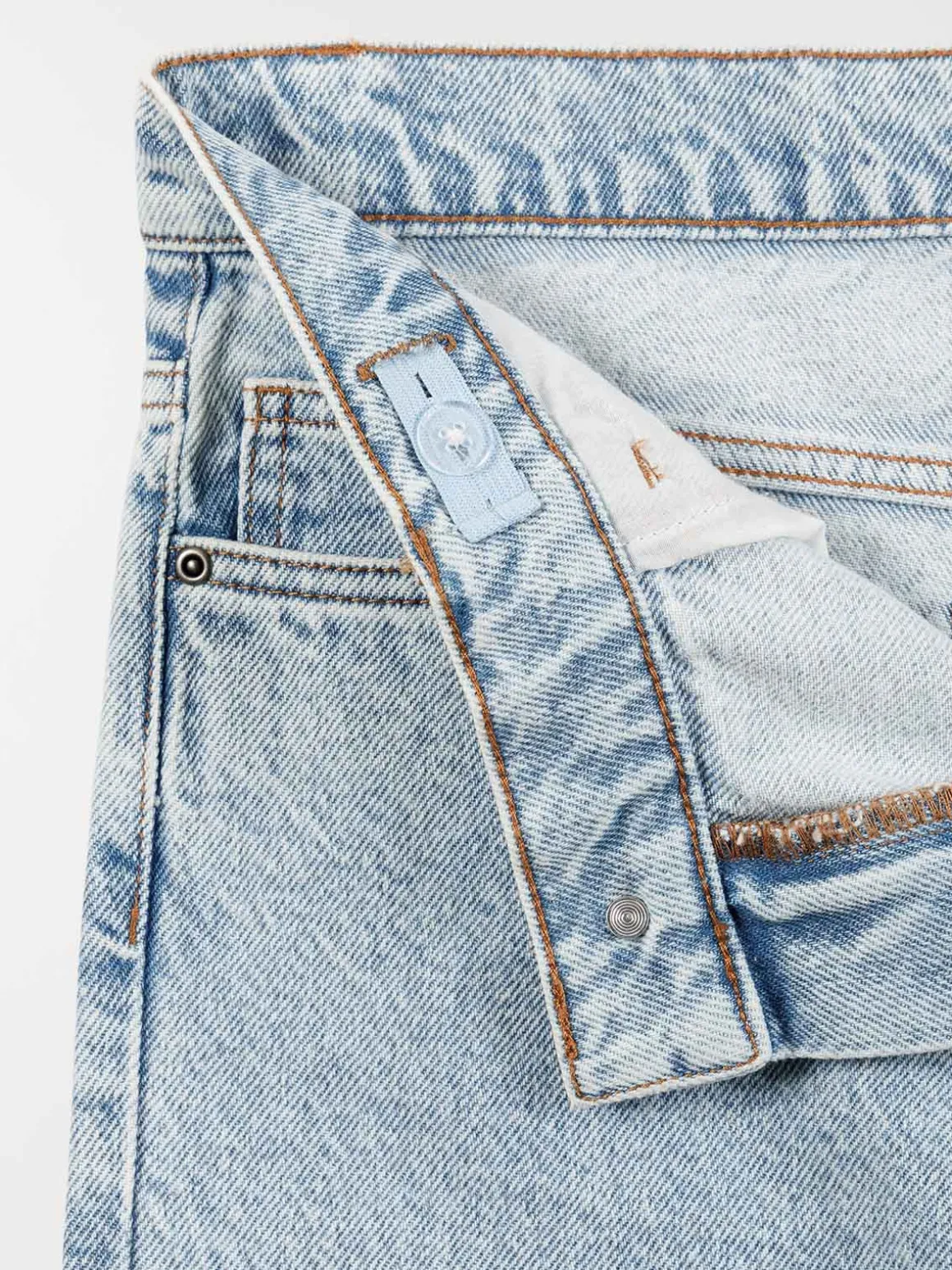 Jean relaxed bleached garçon (XXS-M)