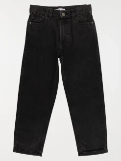 Jean relaxed garçon noir (3-12A)