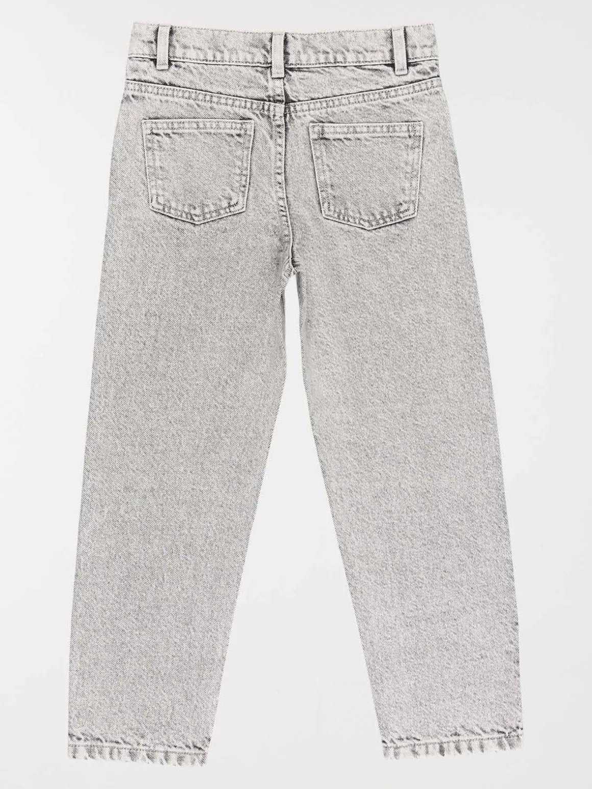 Jean relaxed gris bleach garçon (3-12A)