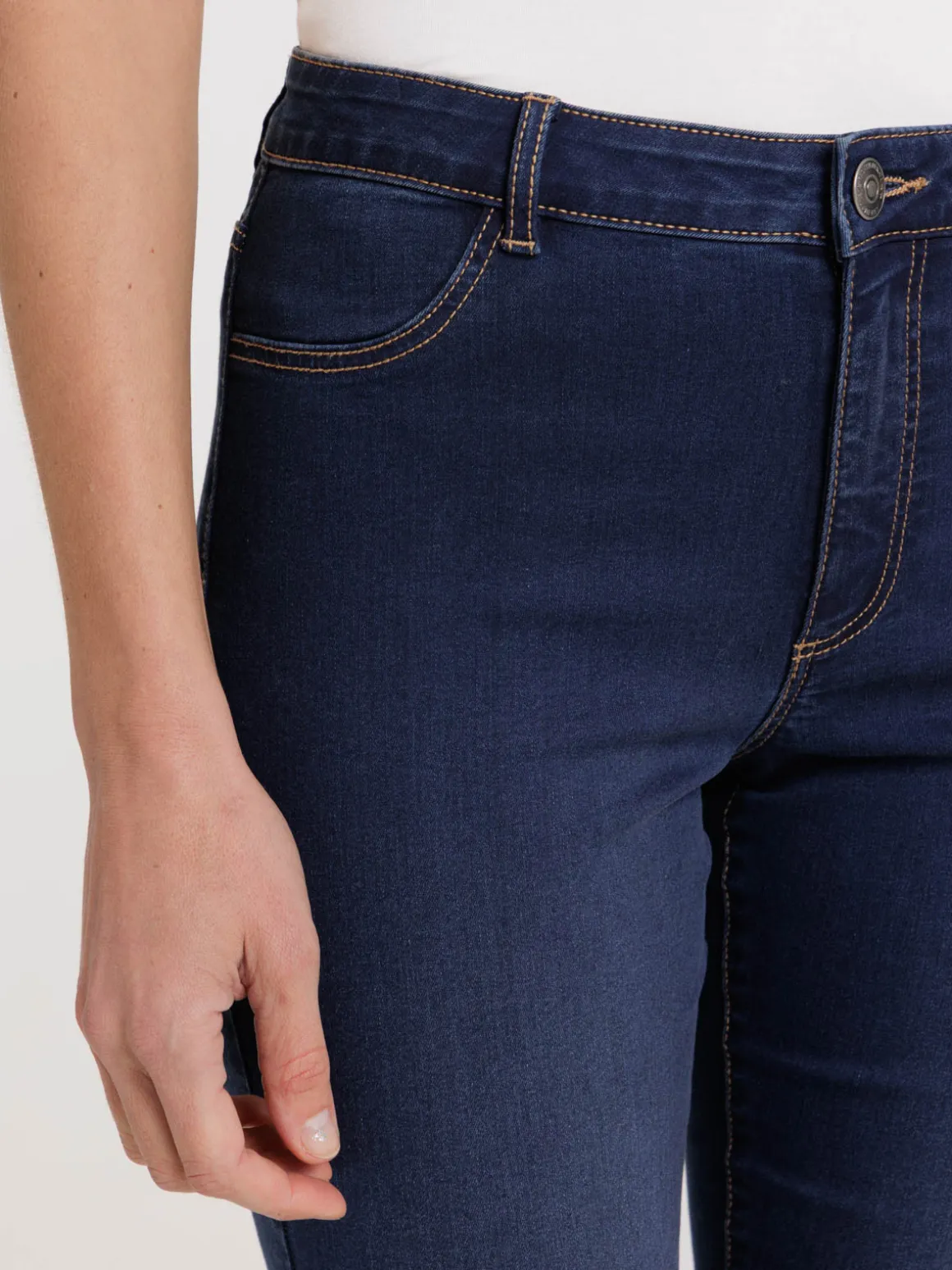 Jean skinny basique brut femme