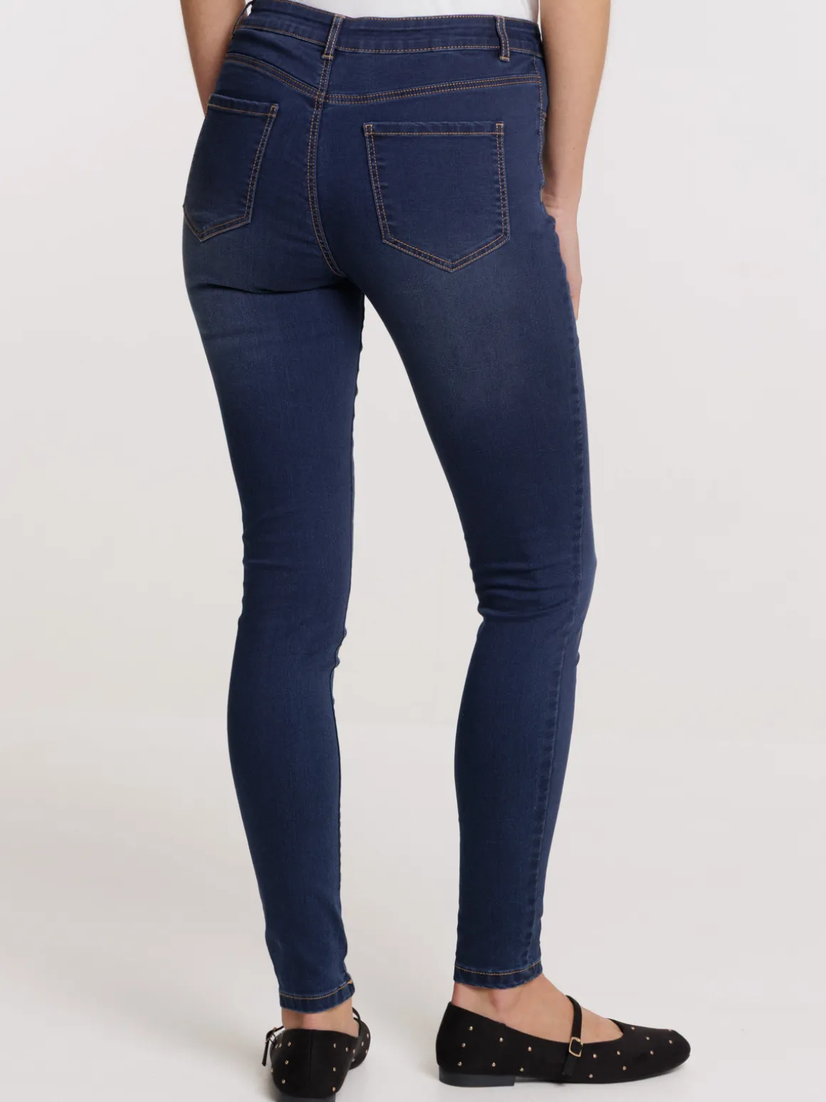Jean skinny basique brut femme
