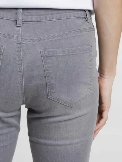 Jean skinny basique gris femme