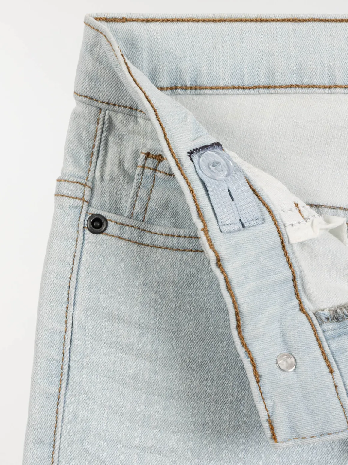 Jean skinny bleach denim garçon (XXS-M)