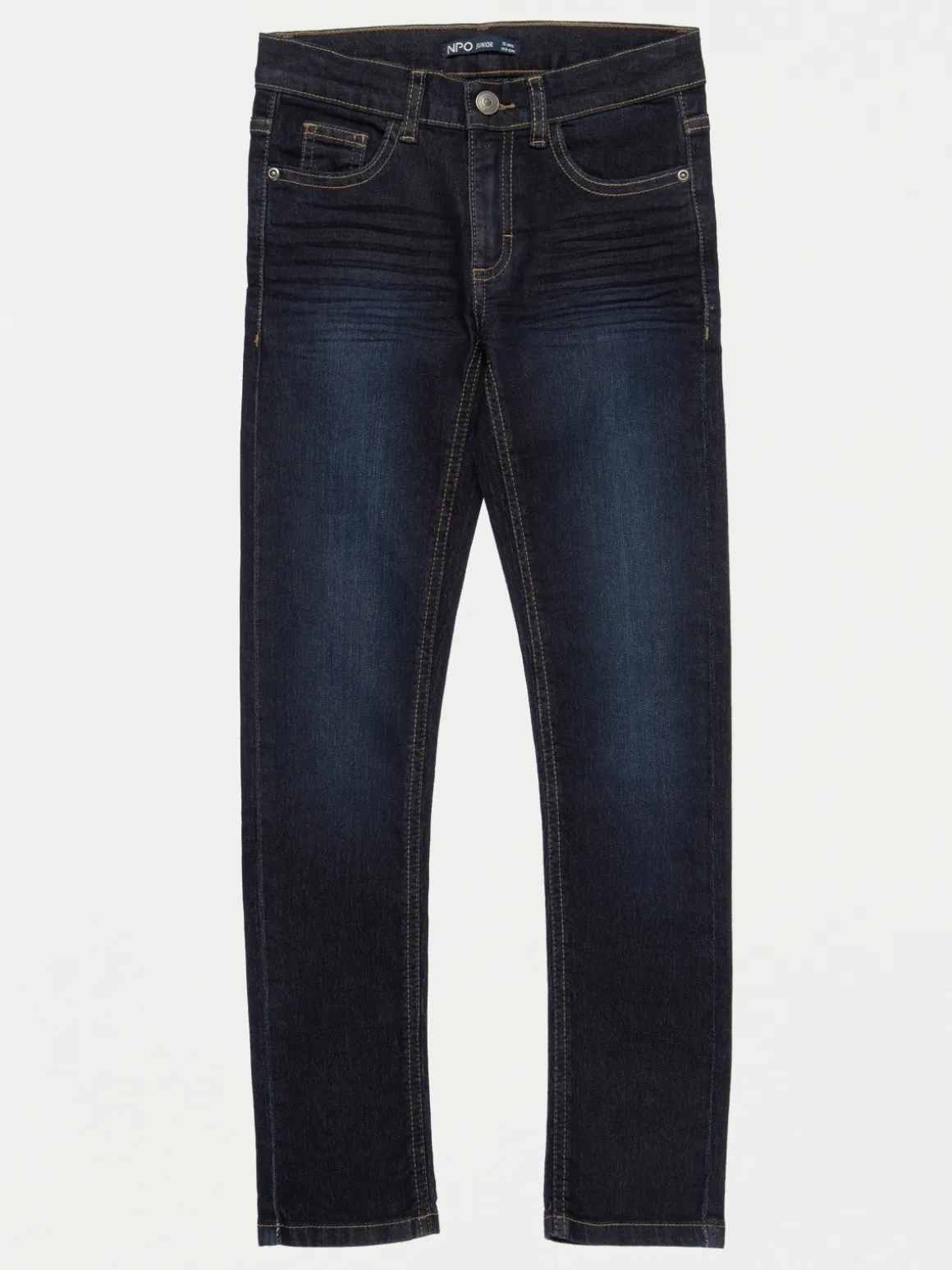 Jean skinny coloris brut garçon (10-16A)