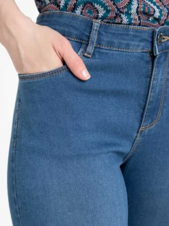 Jean skinny 7/8ème stone femme