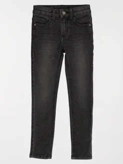 Jean skinny noir garçon (3-12A)